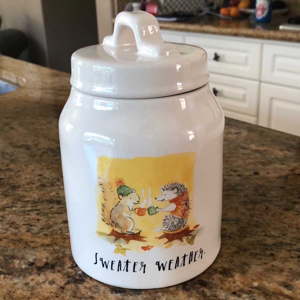 Rae Dunn fall canister